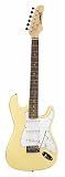 Slammer PAC3 Pacer Electric Guitar, Cream