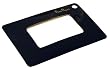 Crystal Optical Magnifying Reading Lens by Pocket Peepers (Black)