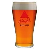 Bass Ale 16oz Viking Pint Glass - Set of 4
