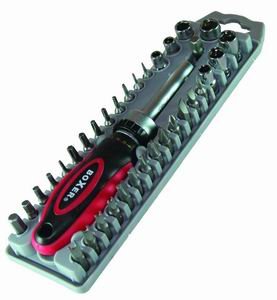 Tools: Compact 36 Piece High Torque Ratcheting Driver Security Bit & Socket Set   LIFETIME GUARANTEE!