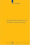 Systematischer Kommentar Zur Kritik Der Reinen Vernunft: Interdisziplinare Bilanz Der Kantforschung Seit 1945 (Kantstudien-Erganzungshete) by Walter De Gruyter Inc