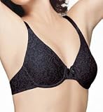 Wacoal Halo Lace Seamless Underwire Bra, 34DD, Black