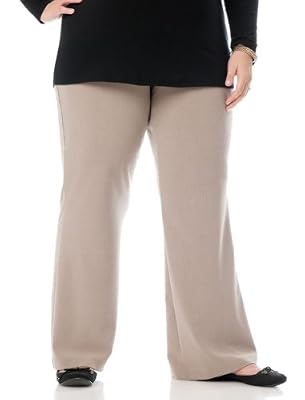 Click for Motherhood Maternity: Plus Size Mid Belly Bi-stretch Suiting Maternity PantsFrom Motherhood Maternity