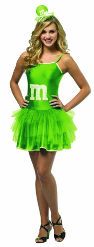 Rasta Imposta M&M's Party Dress, Green, Teen 13-16