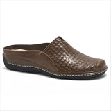 San Mateo Clogs in Black Color: Walnut Woven, Size: 6.5, Width: N by SoftWalk