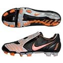 NIKE Total90 Laser II FG New Soccer Cleats Shoes Black Mens
