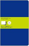 MOLESKINE モレスキンプレーンノート(無地) 3冊セット / ラージ / 濃紺