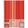 Herlitz Kollegblock A4 70g/qm Rand rechts und links kariert VE=80 Blatt