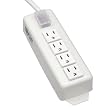Tripp Lite TLM406NC Power Strip 120V 5-15R 4 Outlet Metal 6ft Cord 5-15P