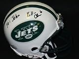 Signed Clemens, Kellen New York Jets Authentic Mini Helmet (P)
