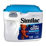 Similac Go & Grow Milk Based Powder, 22-Ounce Tubs (Pack of 6)