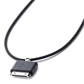 Simplism Dockコネクター用ネックストラップ ブラック DockStrap for iPod iPhone Black TR-DSI-BK