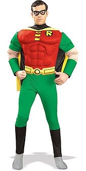 Rubies Fancy Dress – Deluxe Muscle Chest Robin