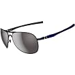 Oakley MotoGP Plaintiff Men's Special Editions Sports Sunglasses w/ Free B&F Heart Sticker Bundle - Matte Black/Warm Grey
