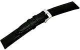 MORELLATO (モレラート) 時計バンド VIOLINO 18mm ブラック リザード X2053 372 019 018