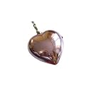 Heart Shaped Personal Attack / Rape Alarm - Metallic Pink