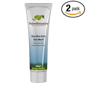 Native Remedies ClearSkin Daily Wash, 50ml (Pack of 2)