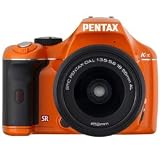 Pentax K-x 12-Megapixel Digital SLR Camera Kit 1 - Orange