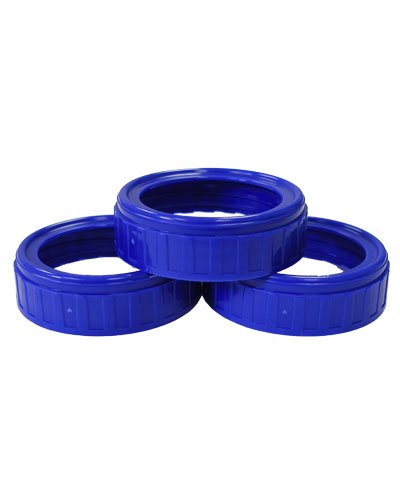 Cover image : Playtex Baby Drop-Ins Original Nurser Replacement Retainer Rings: 3-Pack Dark Blue