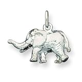 Sterling Silver Elephant Charm with 20 inch Sterling Silver Chain