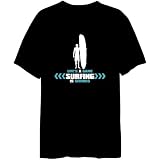Life's A Game, Surfing Is Serious Mens T-shirt