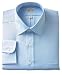 EAGLE Men's 100% Cotton Pinpoint Non Iron Long Sleeve Dress Shirt