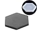 Hexagon Silicone Coaster Molds Handmade Soap Dish Silicone Mould Epoxy Molds for Casting with Resin, Concrete, Cement and Polymer Clay