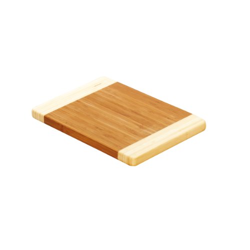 Zeller 25257 Schneidebrett 2-farbig 28 x 20 x 1.9 cm, Bamboo Preisvergleich