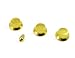 STRAT KNOB SET W/TIP GOLD