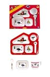 Baby Cie Four Piece Children's Dinnerware - Transportation