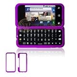 Premium Purple Rubberized Snap-On Cover Hard Case Cell Phone Protector for  ....
