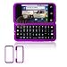 Premium Purple Rubberized Snap-On Cover Hard Case Cell Phone Protector for Motorola Backflip MB300 [Beyond Cell Packaging]