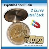Expanded Shell Coin - 2 Euro (Steel Back) by Tango Magic