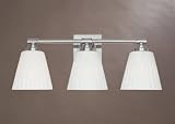 Designers Fountain Celeste Bathroom Light - Satin Platinum