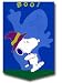 SNOOPY HALLOWEEN FLAG~LARGE 28" X 40"~NEW IN PACKAGE