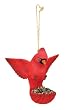 Red Carpet Studios Flying Bird Feeder - Cardinal