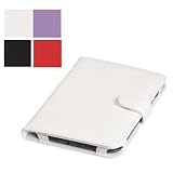 Die original GeckoCovers H�lle f�r AMAZON E-reader Keyboard (f�r 15 cm/6 Zoll Display) Cover wei� / white - Diese H�lle verst�rkt den Buchcharakter