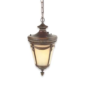 Royce Lighting RLC2238 3-21 Outdoor 20 inch Convertible Lantern Grecian Bronze with Cream... by Royce Lighting