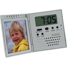 Photo Fun Voice Recording Alarm Clock Photo Frame - Pf8887