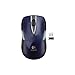 Logitech 910-002698 M525 Navy Tilt Wheel USB RF Wireless Optical Mouse