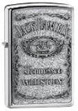 Zippo 250JD427 Jack Daniels Pewter Label Lighter Great American Made Product Modern Design
