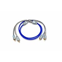 Kicker 09XI44 X-Series 4-Channel 4.0 Meter ROHS Compliant Twisted Pair Audio Interconnect Cable
