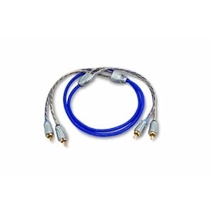 Kicker 09ZI26 Z-Series 2-Channel 6.0 Meter ROHS Compliant Twisted Pair Audio Interconnect Cable