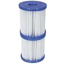 12 x Type I Bestway Pool Filter Cartridge (8x9cm) #58093