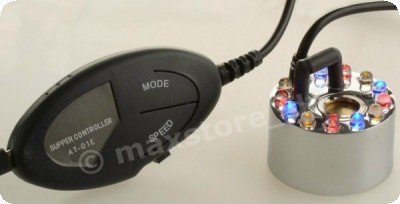 Mini Nebler, 12LED + Lichteffekt-Steuergerät