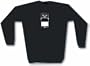 Guitar Effect Foot Pedal Logo Men's Sweat Shirt in 2 colors Small thru 3XL