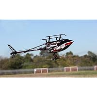 remote control rc radio control Perfect for intermediate or expert Level Pilots 6 CH 2.4GHz BlitzRCWorks Black Rogue 500 3D Aerobatic RTF Radio Control Helicopter w/ 100% Preflight Tested -PLUS INCLUDES TRAINING KIT AND ALUMINUM CARRY CASE (not recommended for beginners)