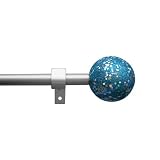Sparkle Ball Drapery Rod - Turquoise (28-48
