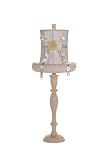 Large Ivory Hat Lamp With Shade