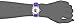 Disney Kids' W002443 Frozen Elsa & Anna Time Teacher Watch with Purple Band